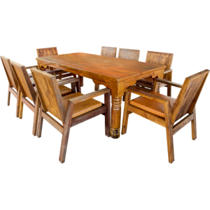 Jepara Heritage Dining Set (8 Seater)